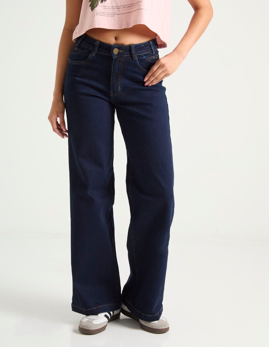 Jeans amplio para mujer
