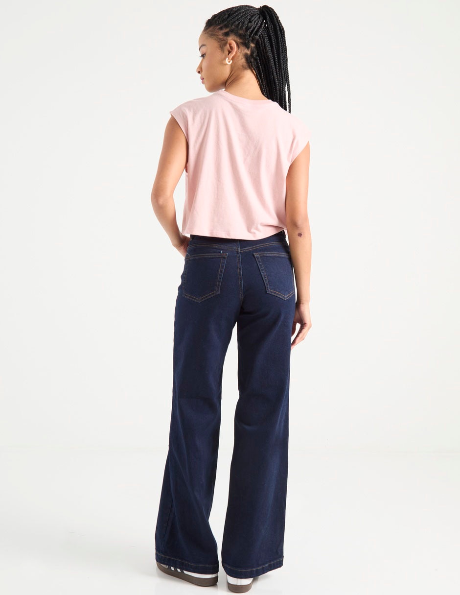 Jeans amplio para mujer