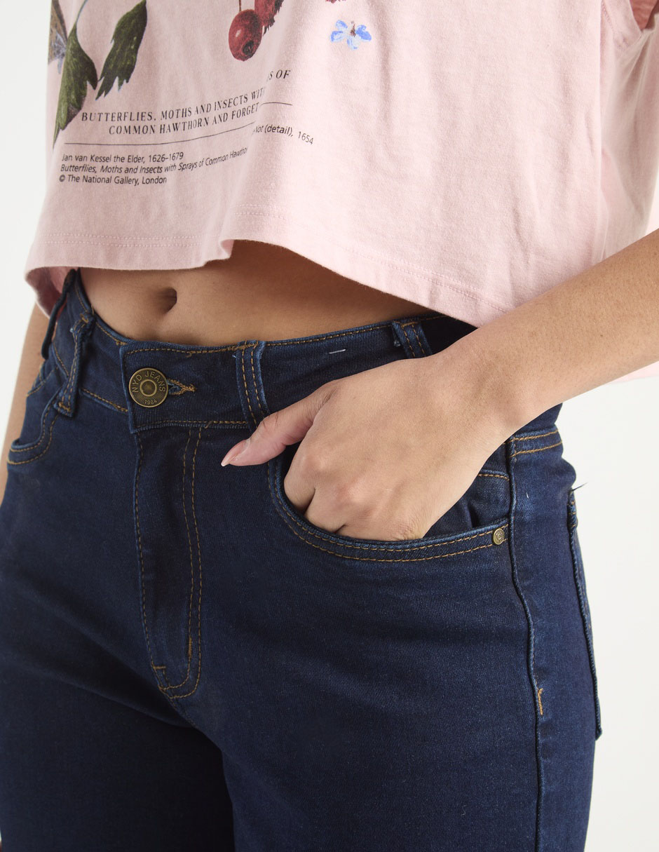 Jeans amplio para mujer