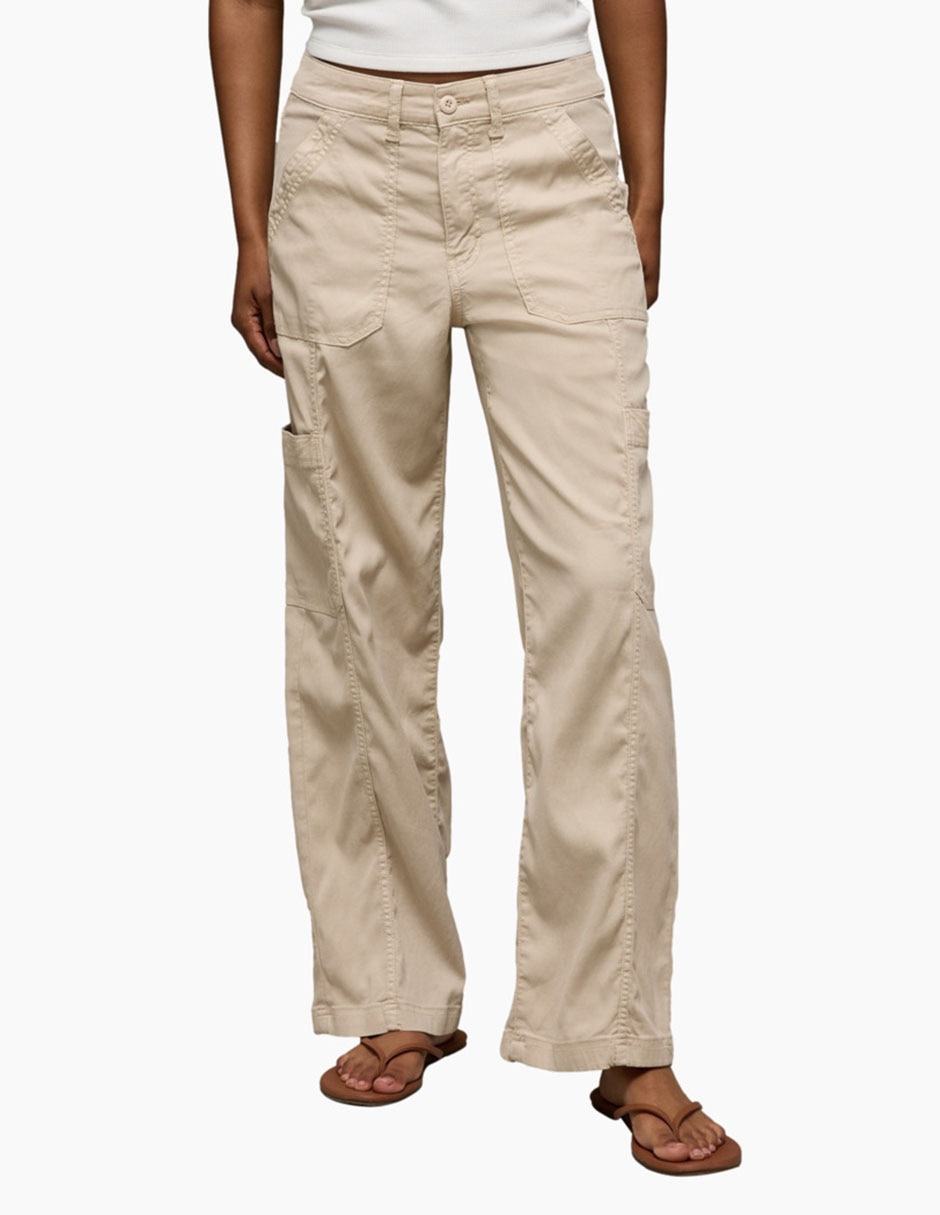 Pantalón cargo amplio para mujer