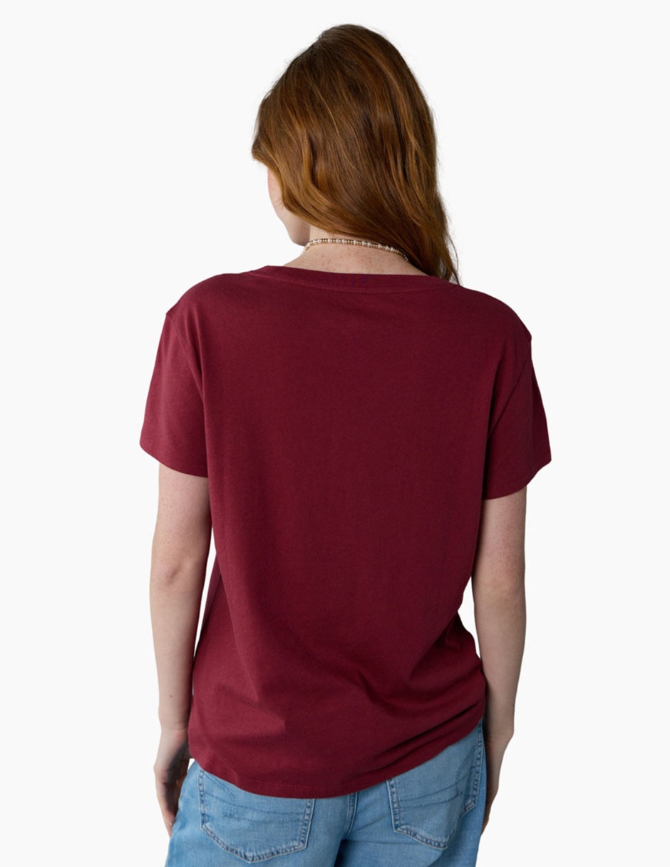 Playera manga corta American Eagle cuello redondo para mujer