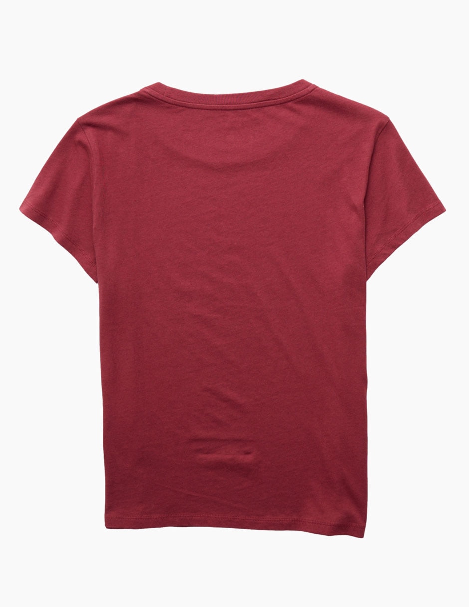 Playera manga corta American Eagle cuello redondo para mujer