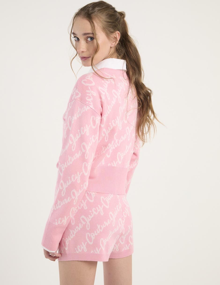 Suéter cuello v para mujer 2