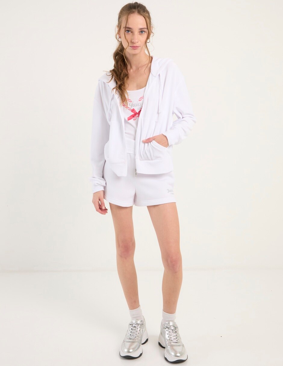 Sudadera con bolsillos para mujer