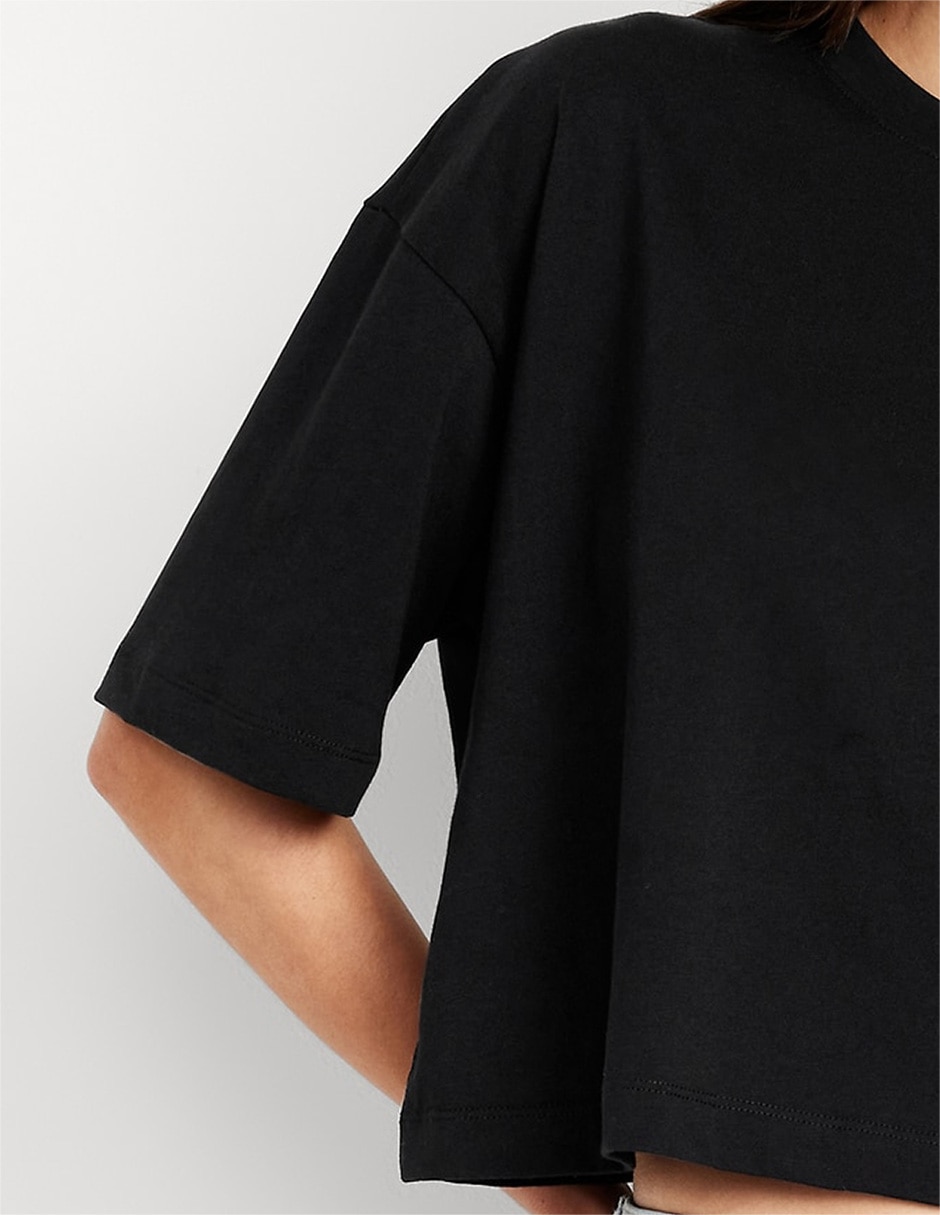 Playera manga corta Old Navy cuello redondo para mujer
