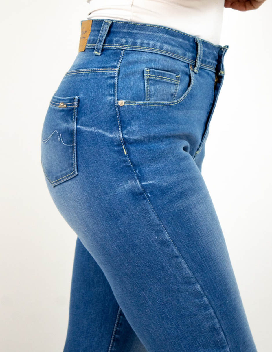 Jeans slim jackie 2587 para mujer 2