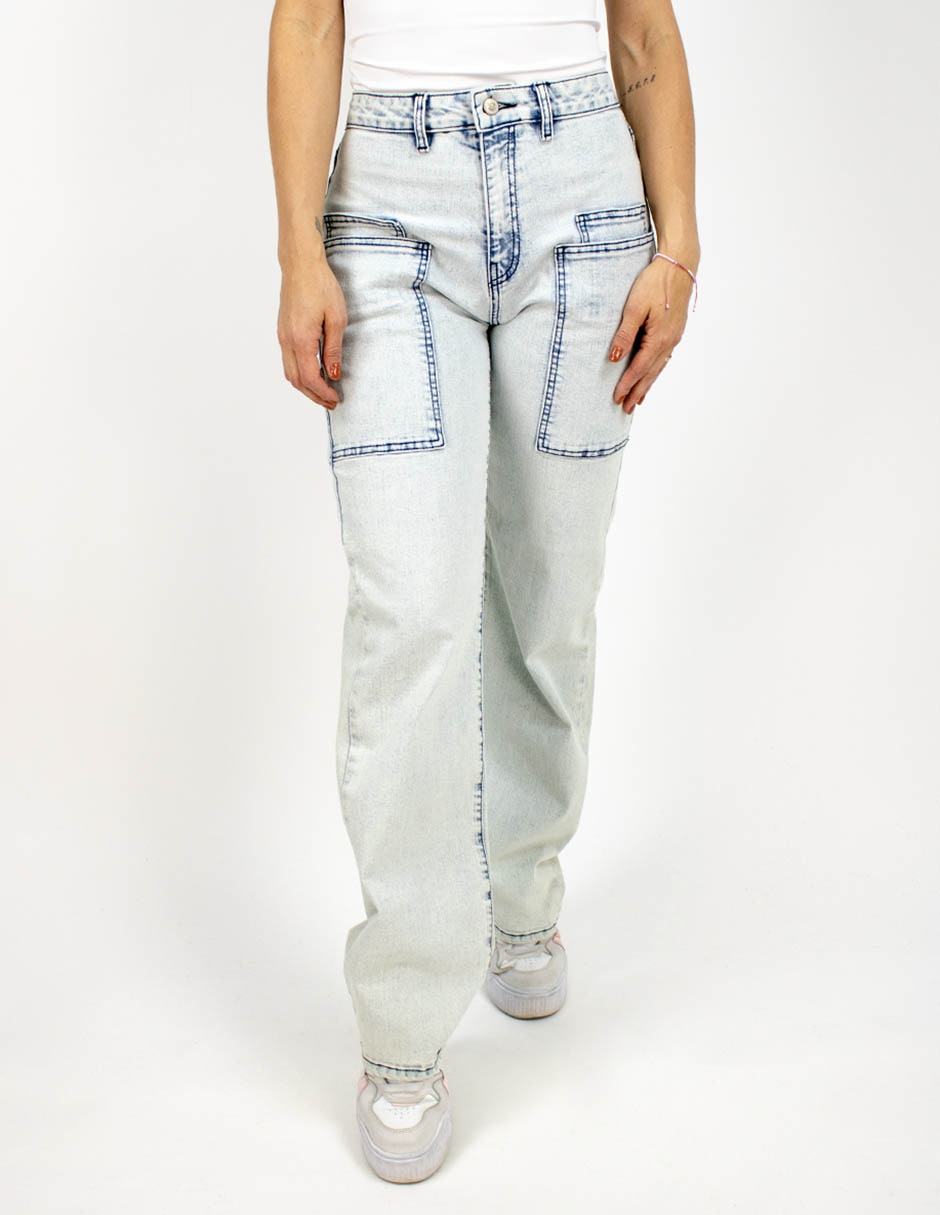 Jeans straight para mujer