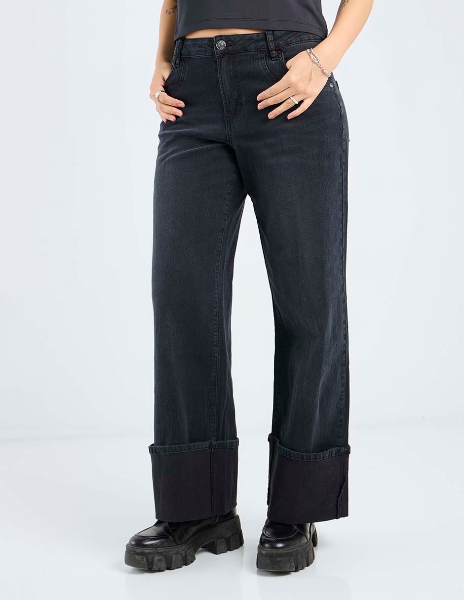 Jeans relaxed wide leg para mujer Jeans relaxed wide leg para mujer