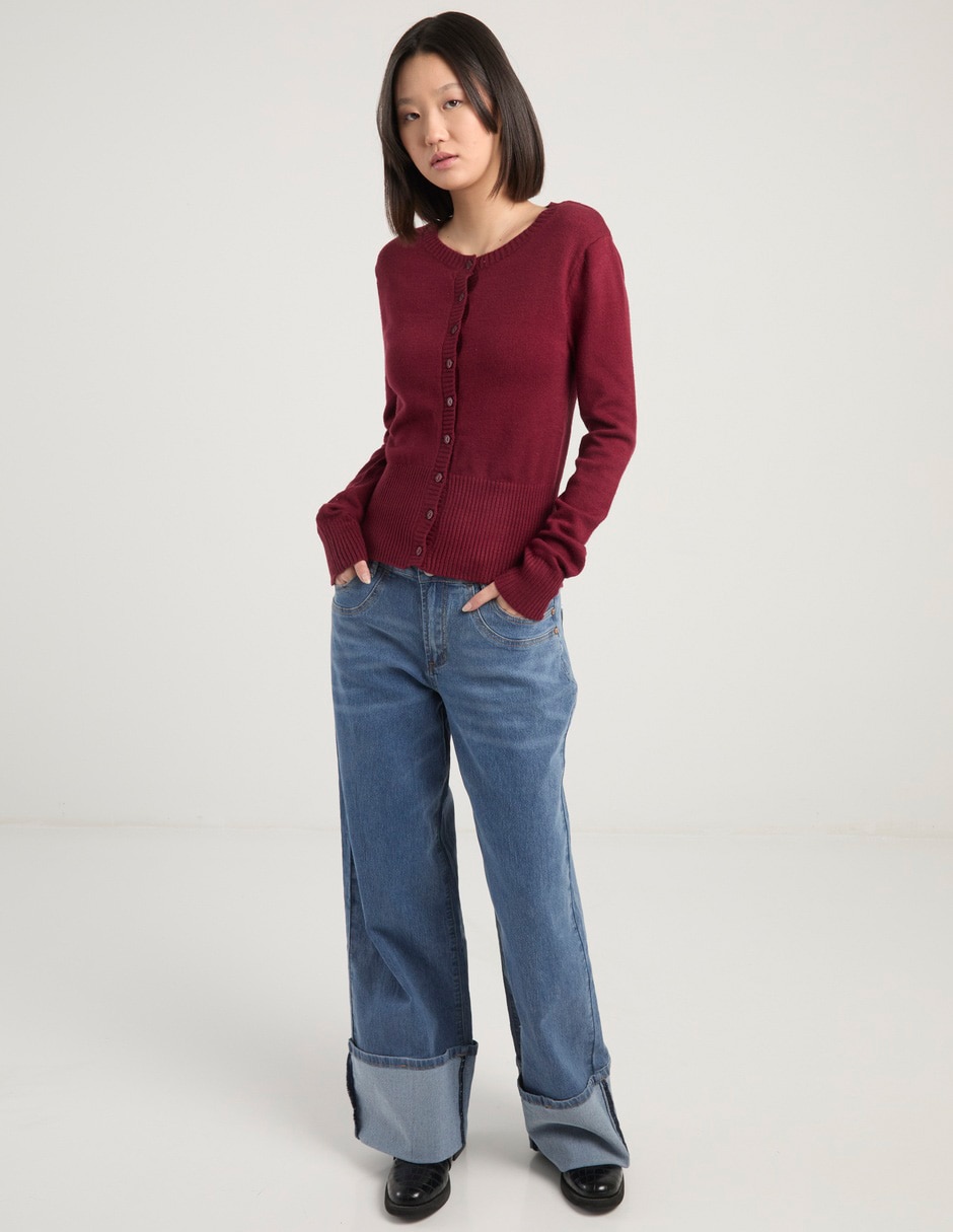 Jeans wide leg para mujer 4