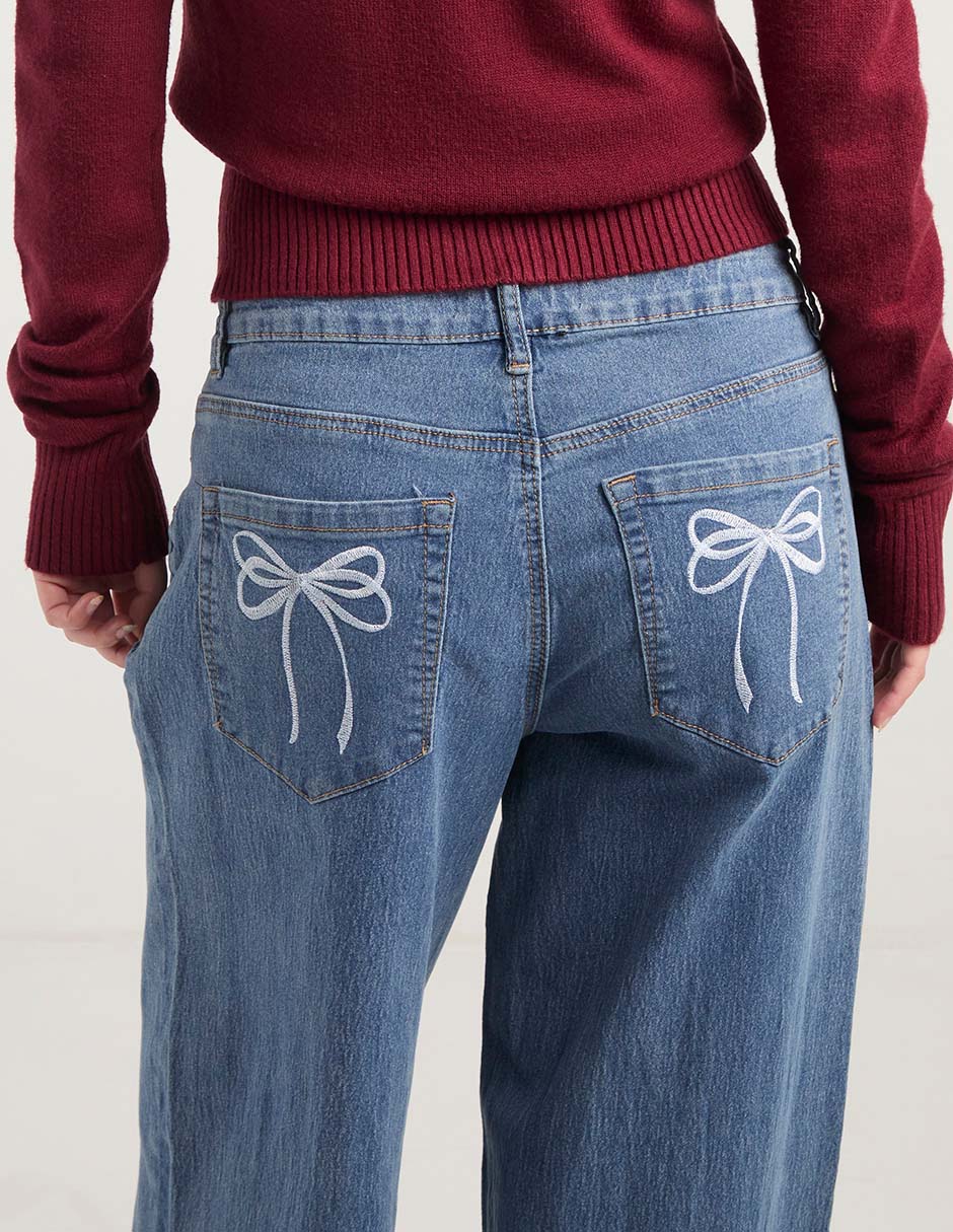 Jeans wide leg para mujer 3