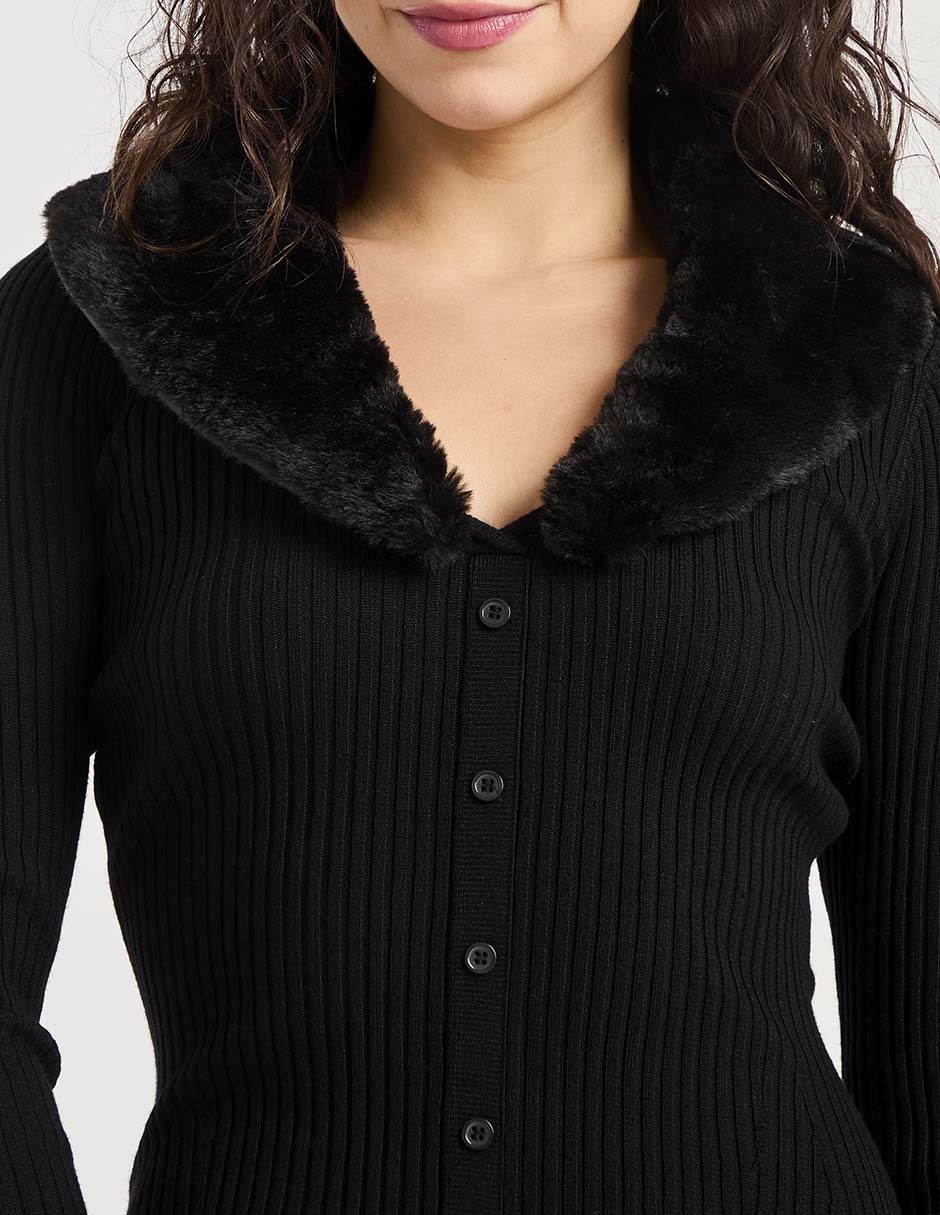 Vestido a la rodilla casual Casual para mujer 4
