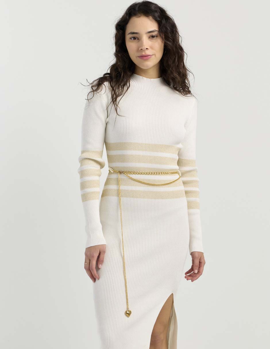 Vestido 3/4 casual para mujer