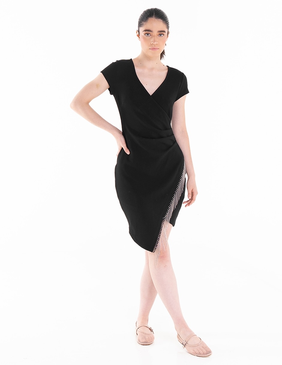 Vestido corto casual para mujer
