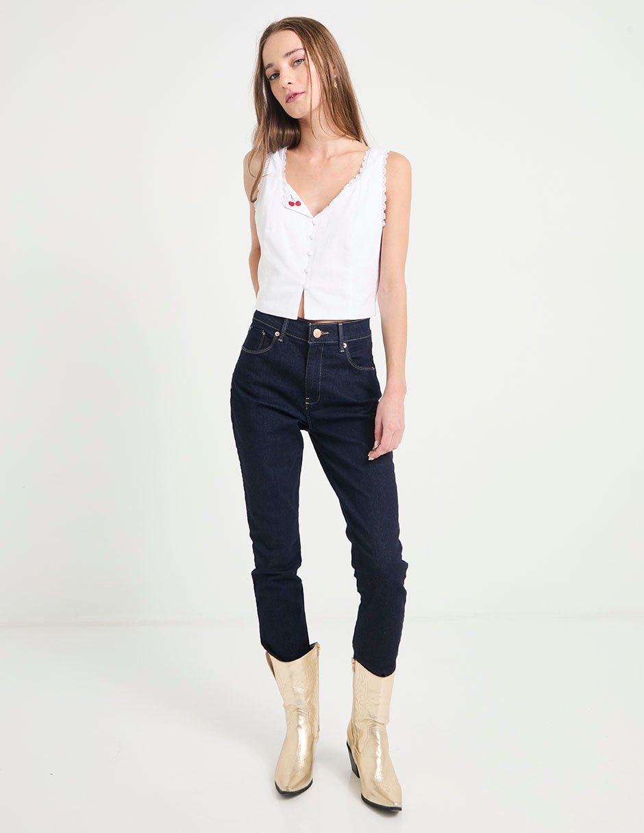Jeans ultra skinny Oggi para mujer