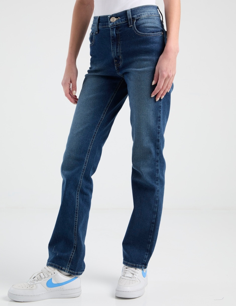 Jeans skinny corte cintura alta para mujer Jeans skinny corte cintura alta para mujer