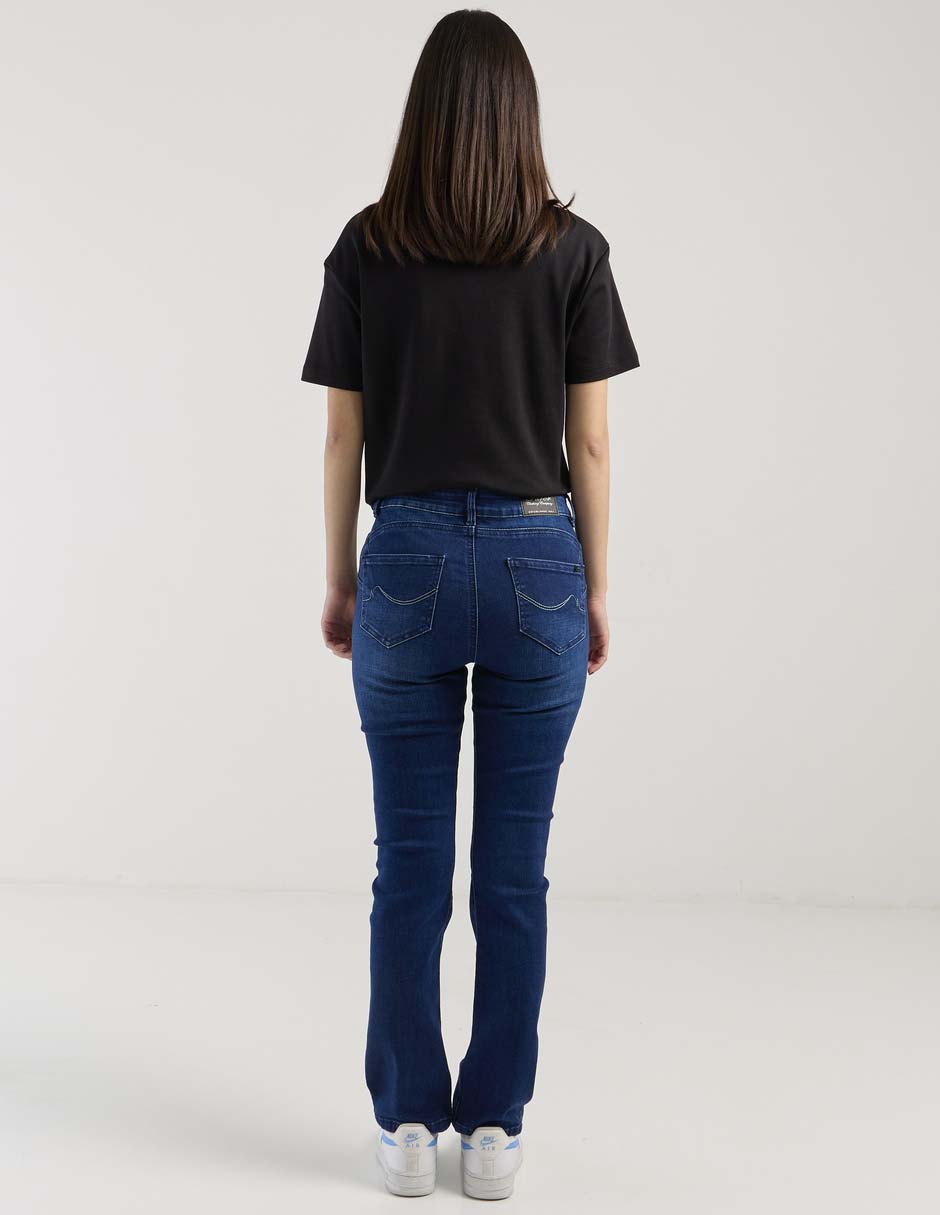 Jeans slim pink 2635 para mujer 3