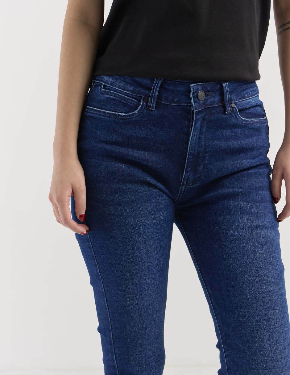 Jeans slim pink 2635 para mujer 2