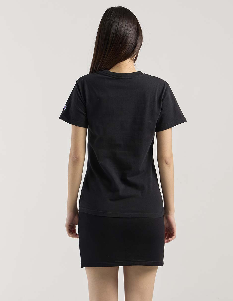 Playera manga corta cuello redondo para mujer 2