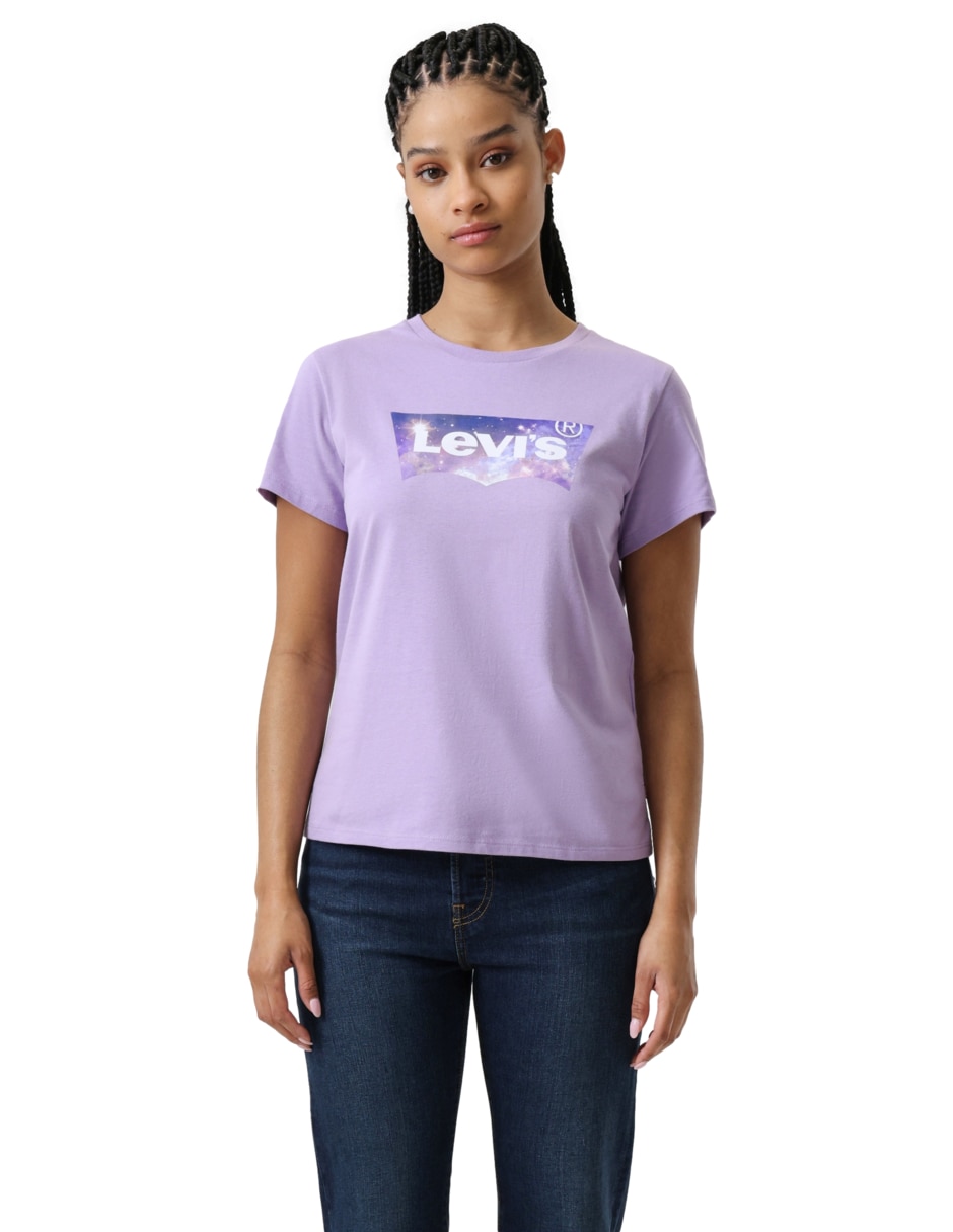 Playera manga corta Levi´s cuello redondo para mujer