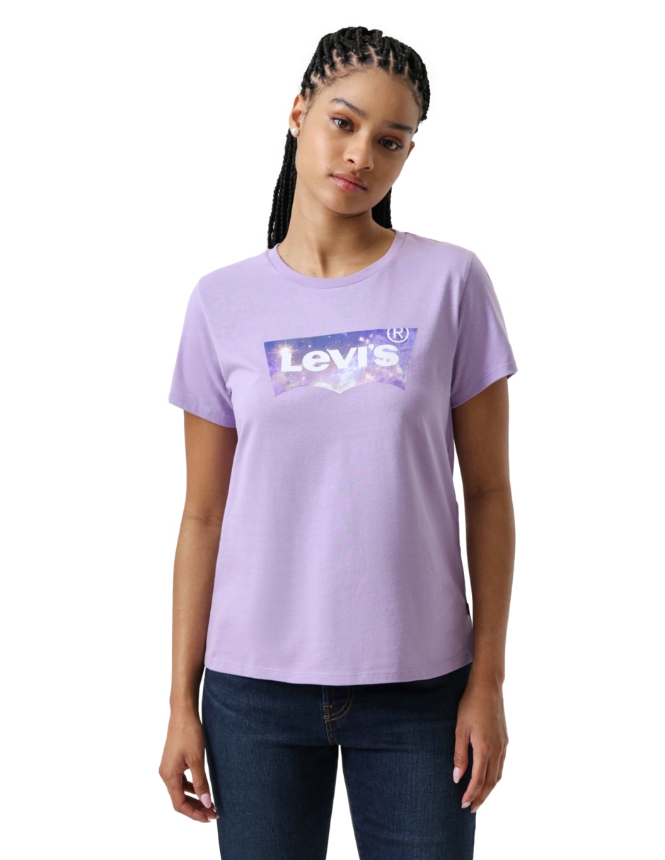 Playera manga corta Levi´s cuello redondo para mujer