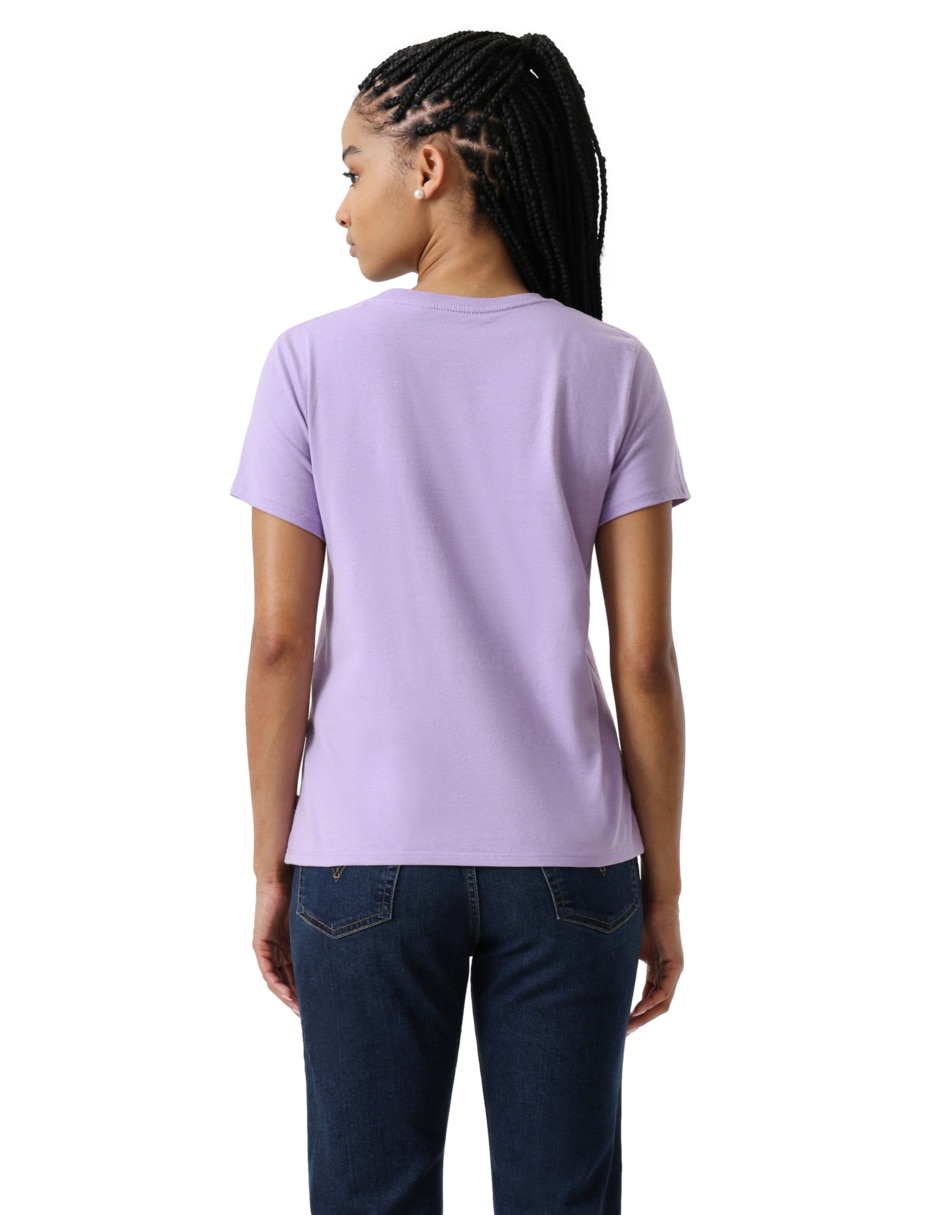 Playera manga corta Levi´s cuello redondo para mujer