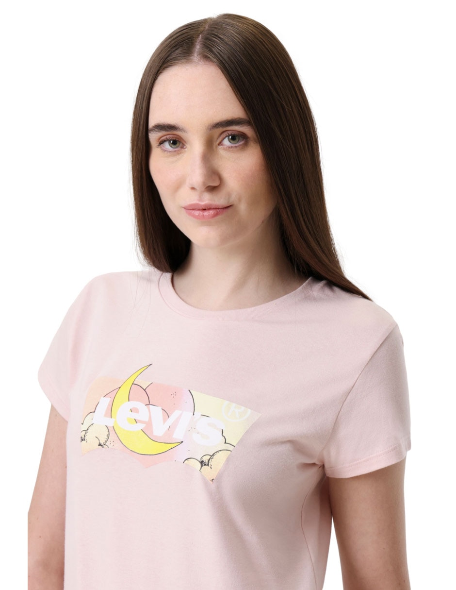 Playera manga corta cuello redondo mujer 6