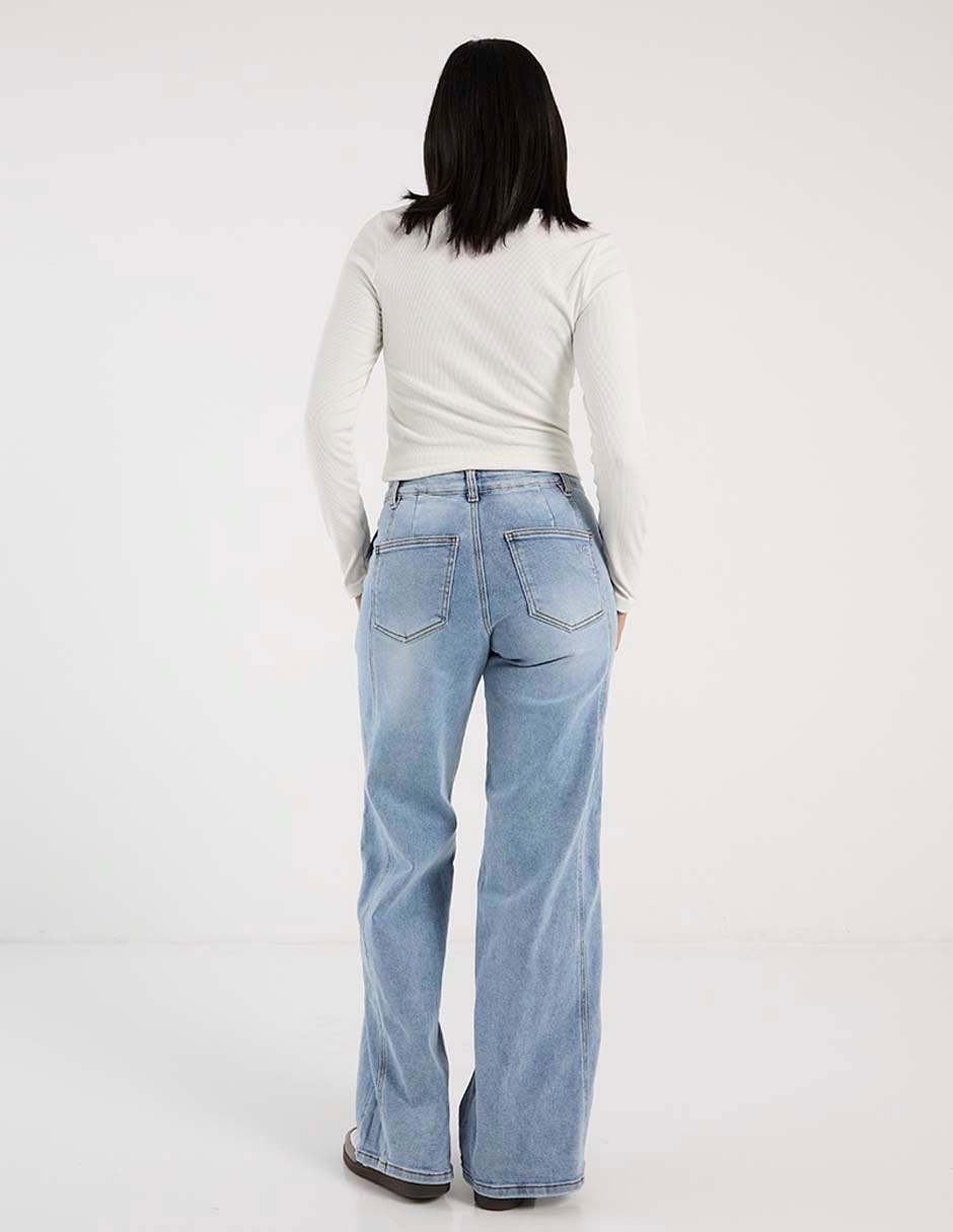 Jeans relaxed wide leg Nyd para mujer