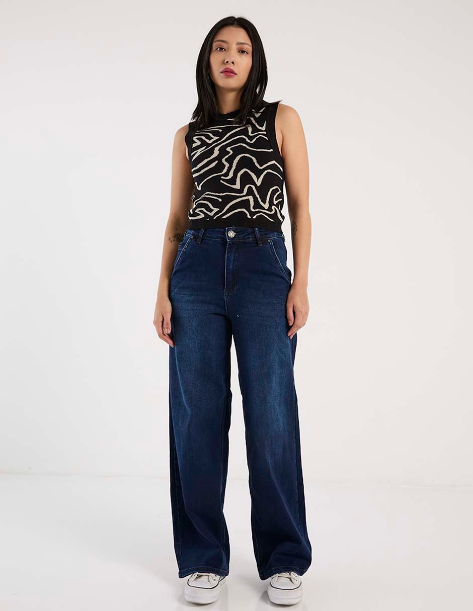 Jeans relaxed baggy Nyd para mujer