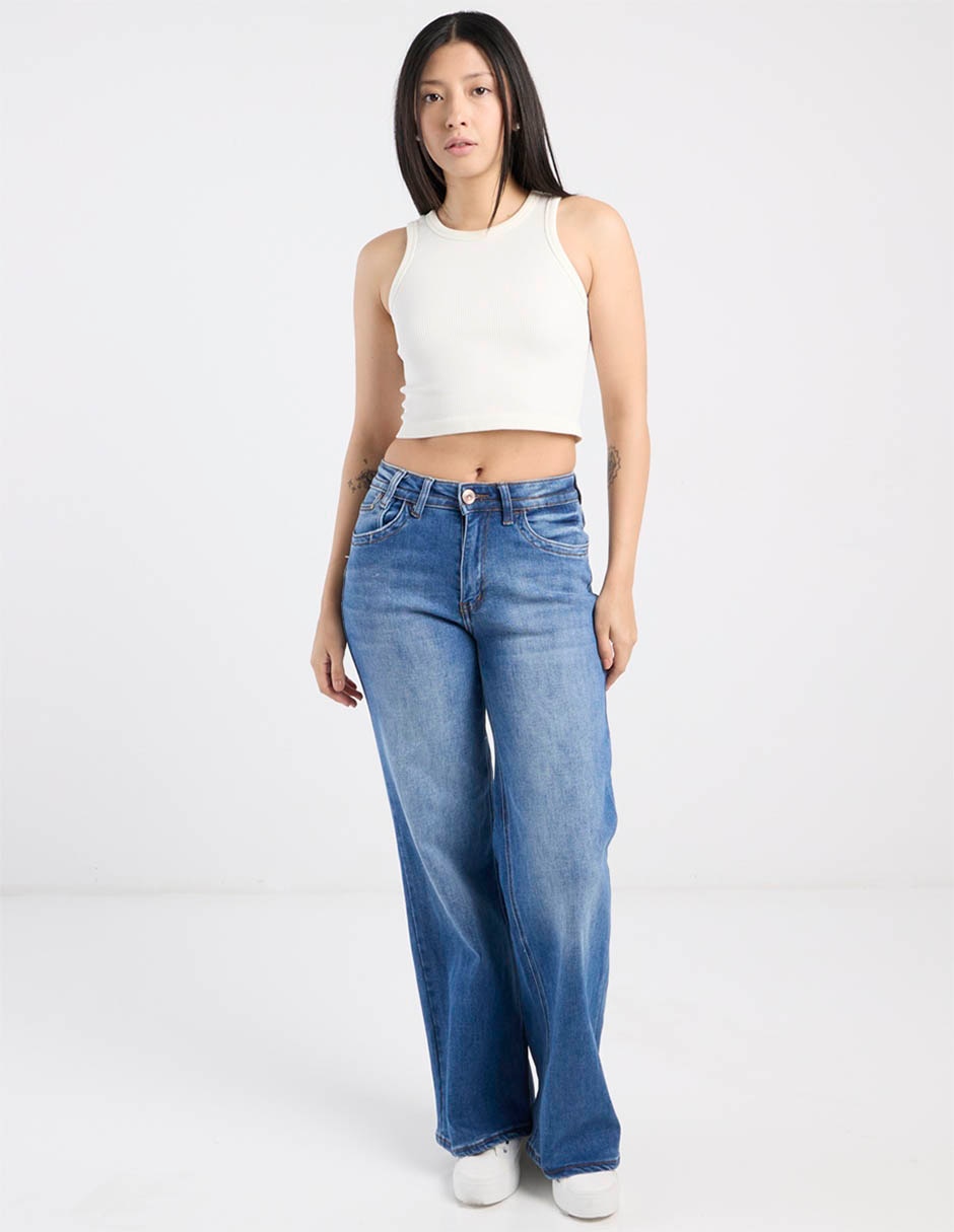 Jeans relaxed wide leg Nyd para mujer