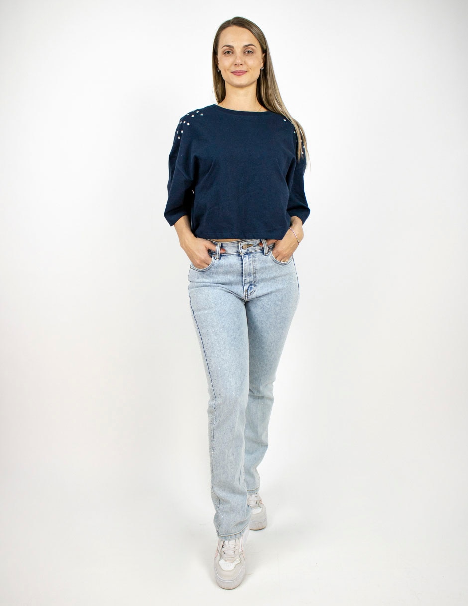 Jeans straight para mujer