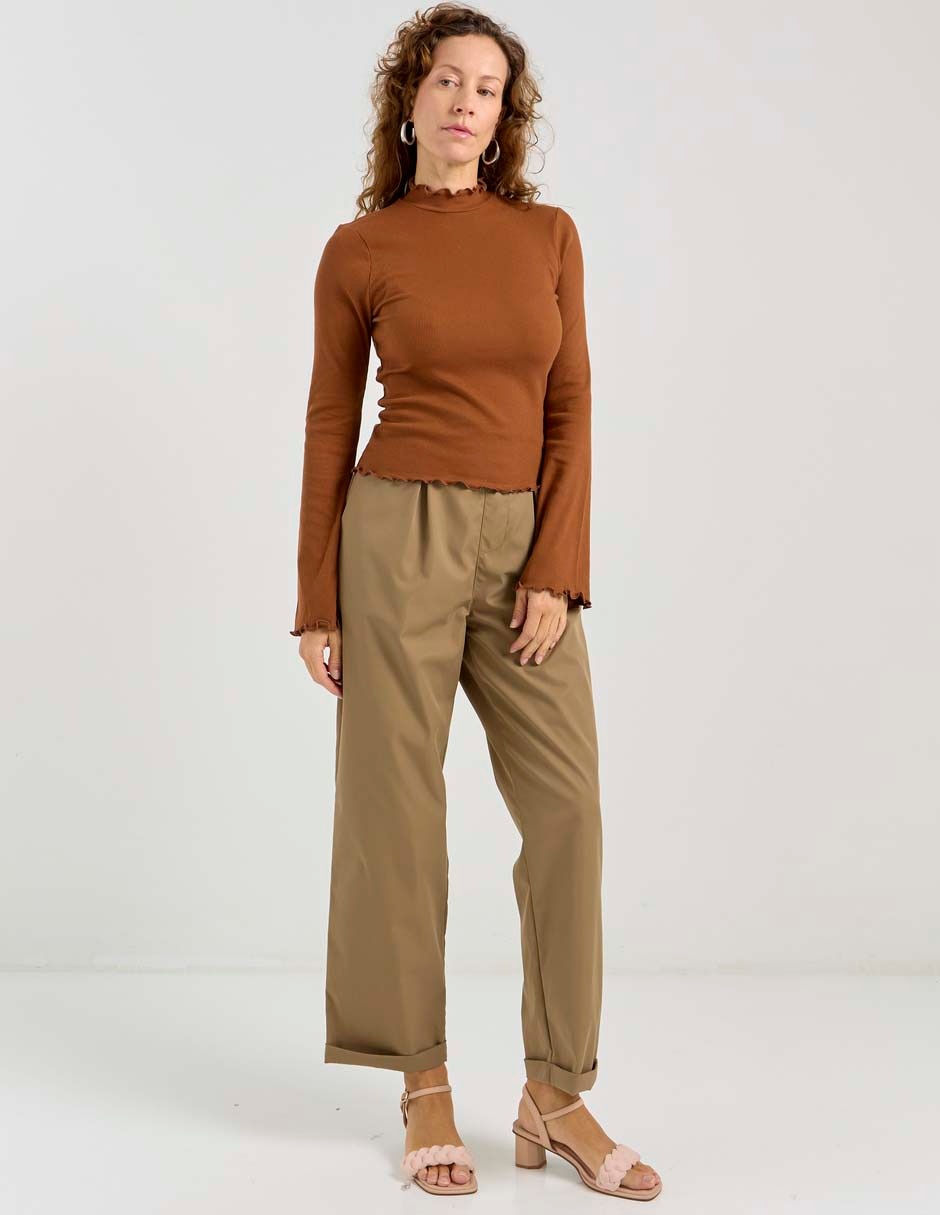 Blusa Old Navy manga larga para mujer