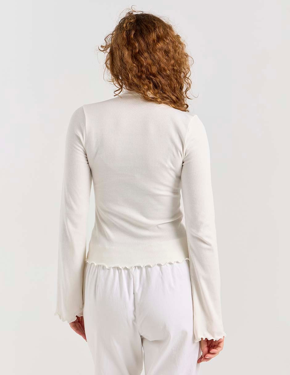 Blusa Old Navy manga larga para mujer