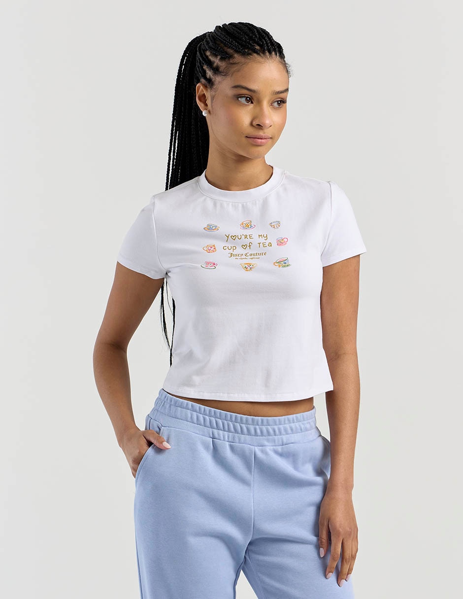 Top cuello redondo Top cuello redondo