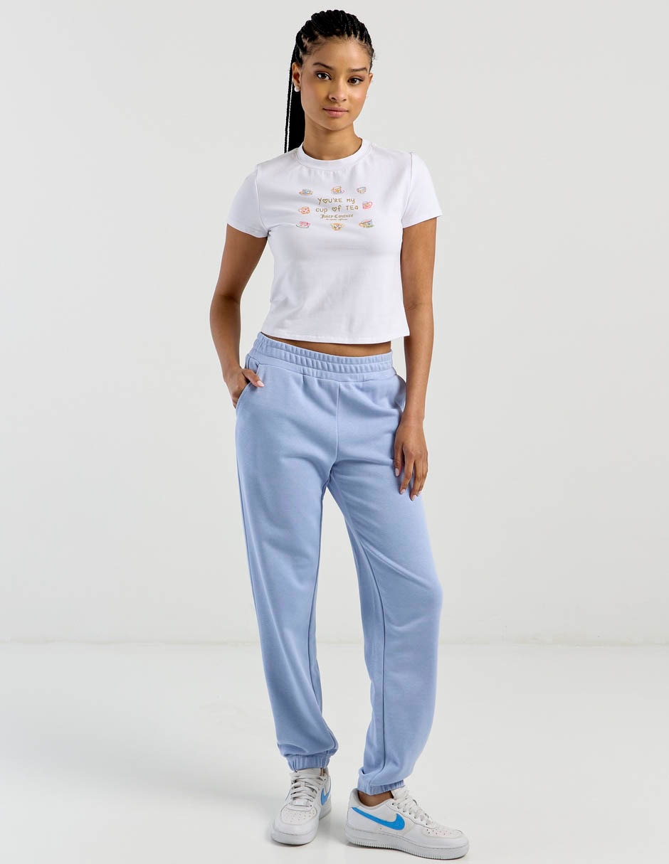 Top cuello redondo