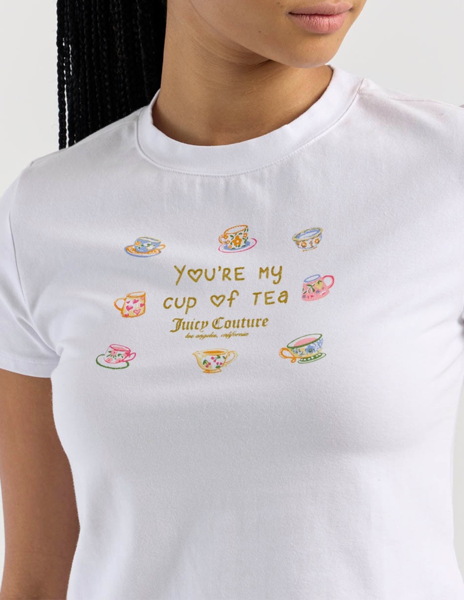 Top cuello redondo