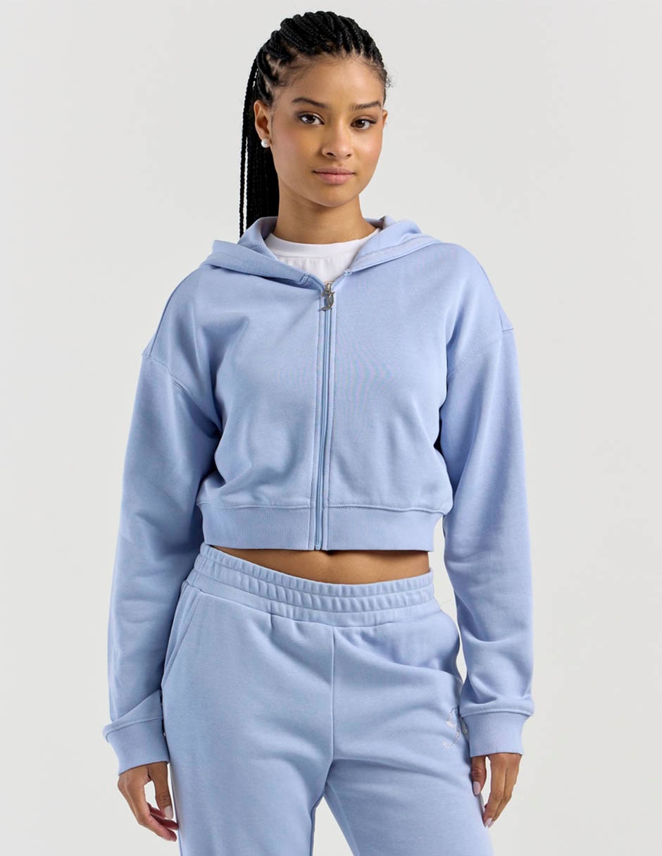 Sudadera con capucha y bolsa para mujer 6