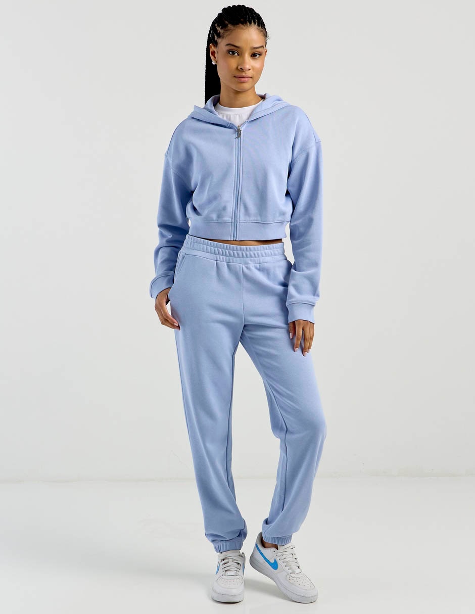 Sudadera con capucha y bolsa para mujer 5