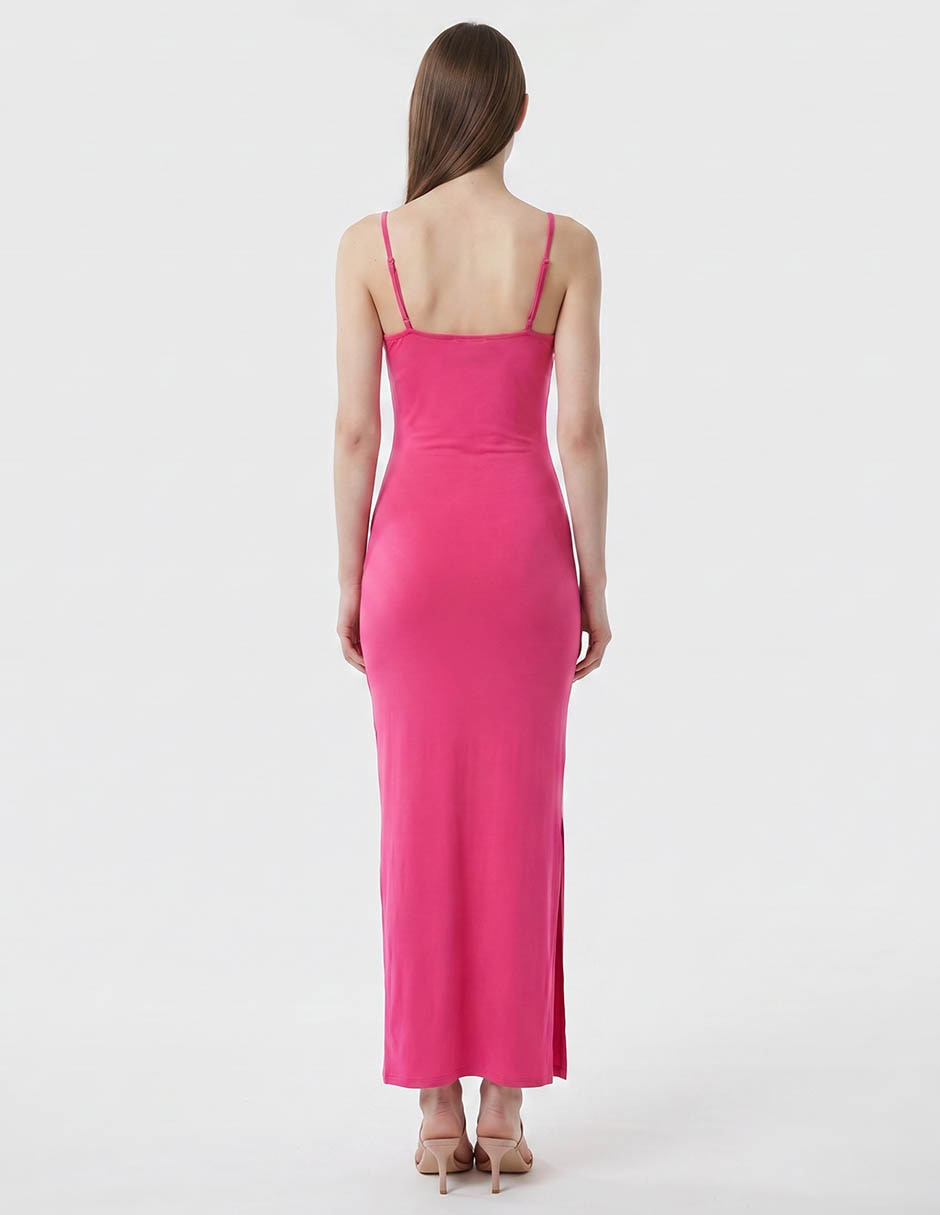Vestido maxi ninguna para mujer 3