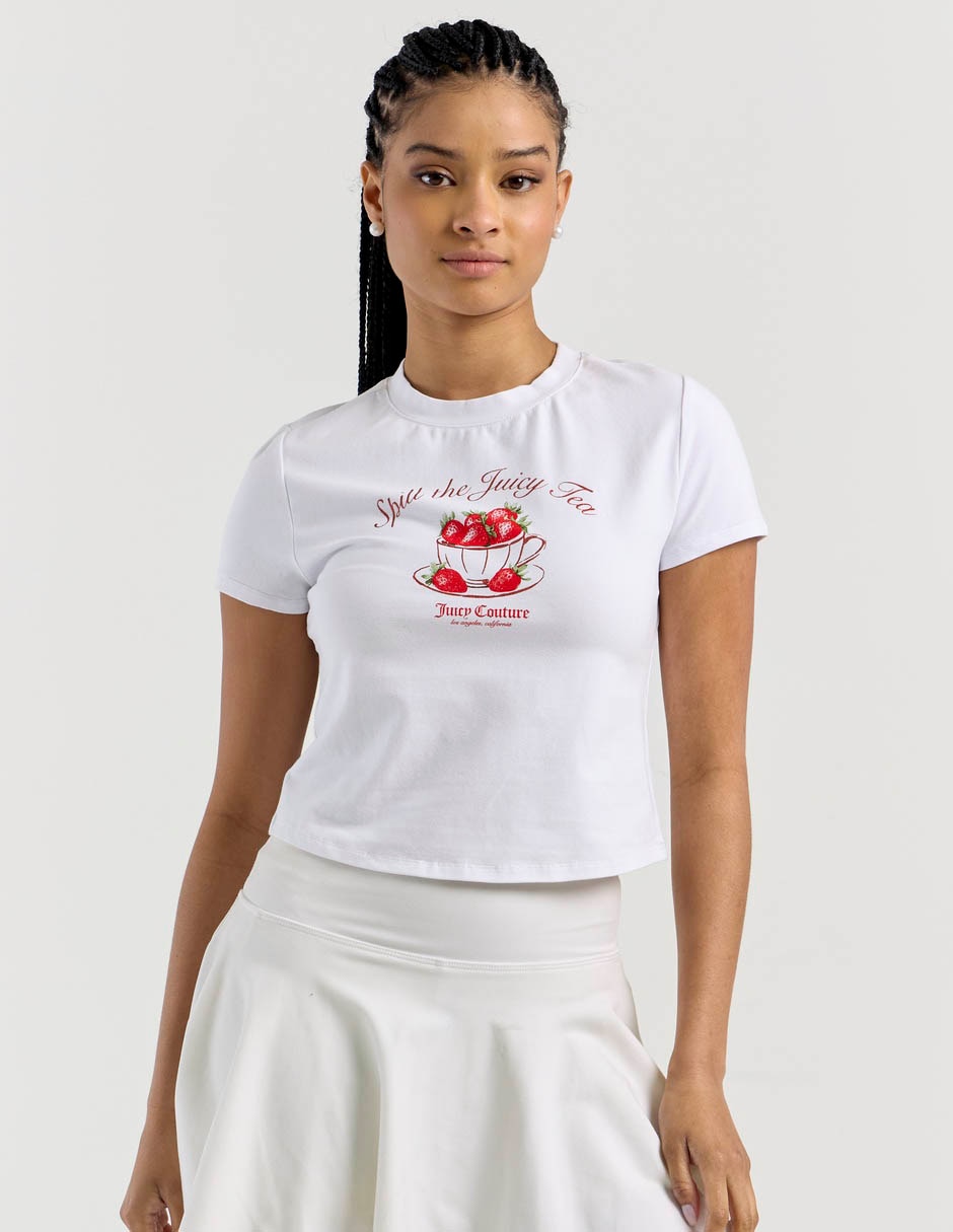 Top Juicy Couture cuello redondo