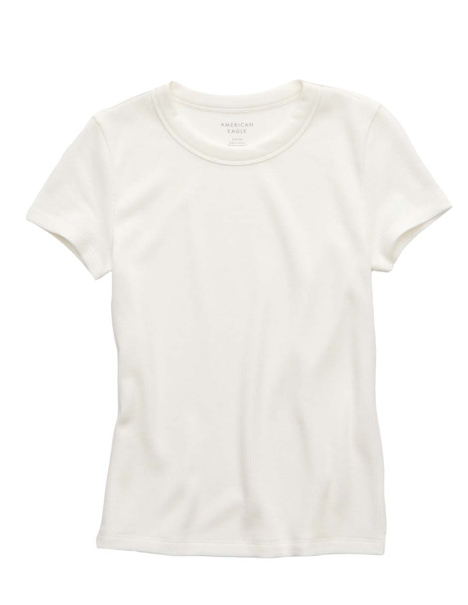 Playera manga corta American Eagle cuello redondo para mujer