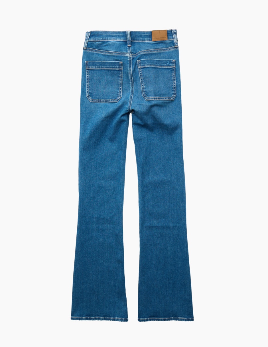 Jeans flare Super Hi-Rise American Eagle para mujer