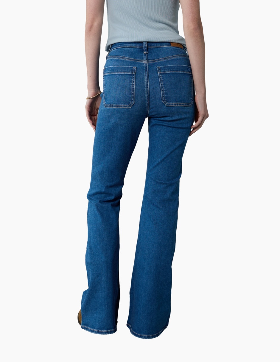 Jeans flare Super Hi-Rise American Eagle para mujer