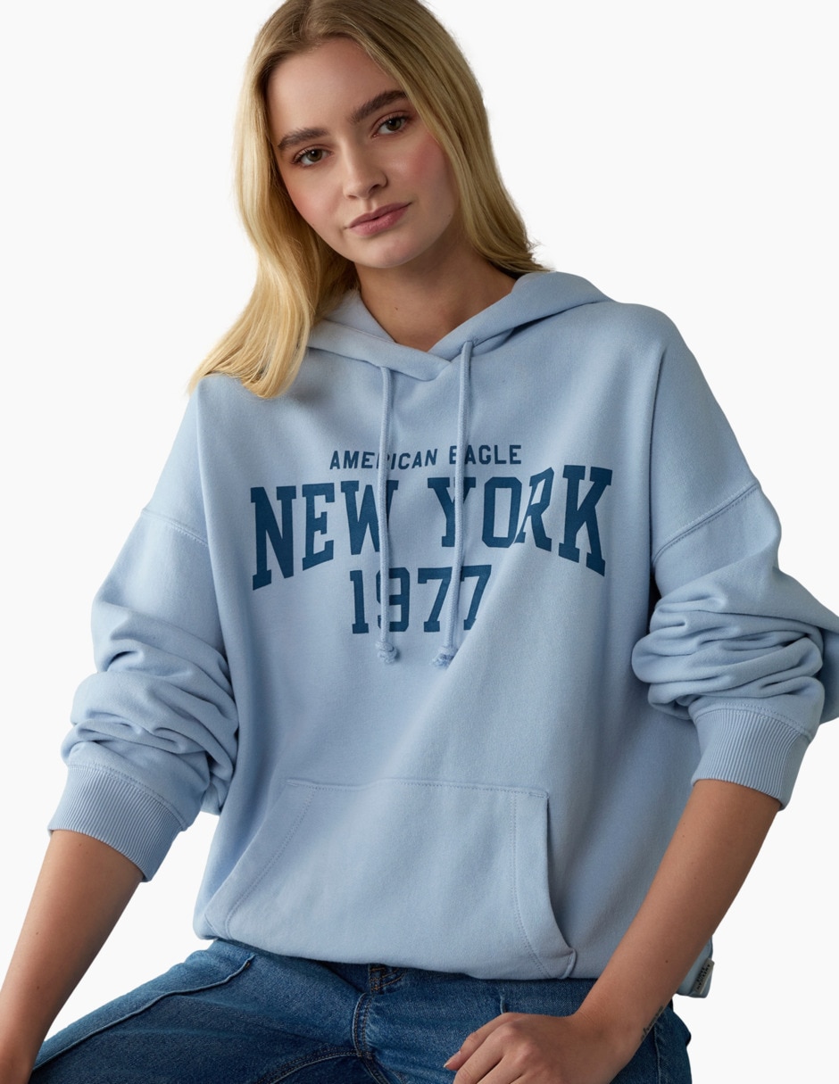 Sudadera con capucha American Eagle para mujer