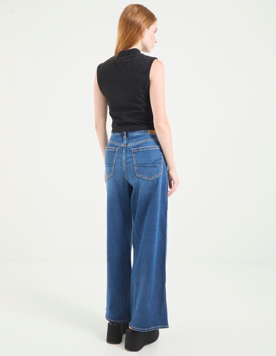 Jeans wide leg American Eagle para mujer