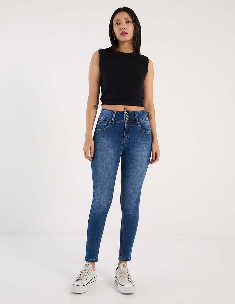 Jeans skinny Nyd para mujer