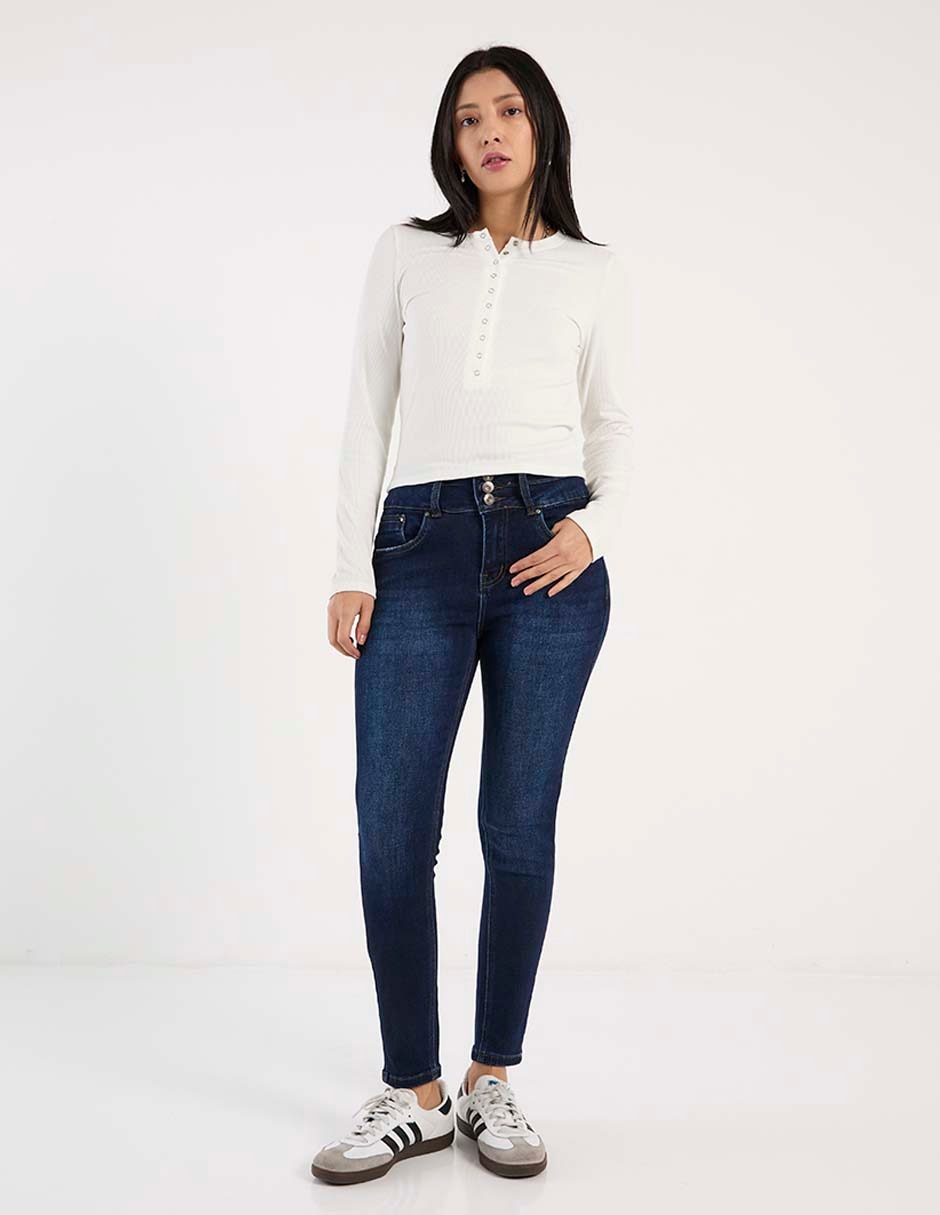 Jeans skinny Nyd para mujer