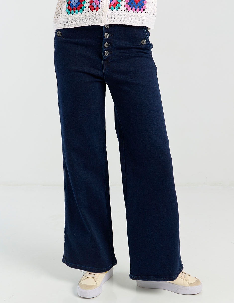 Jeans jogger wide leg Nyd para mujer