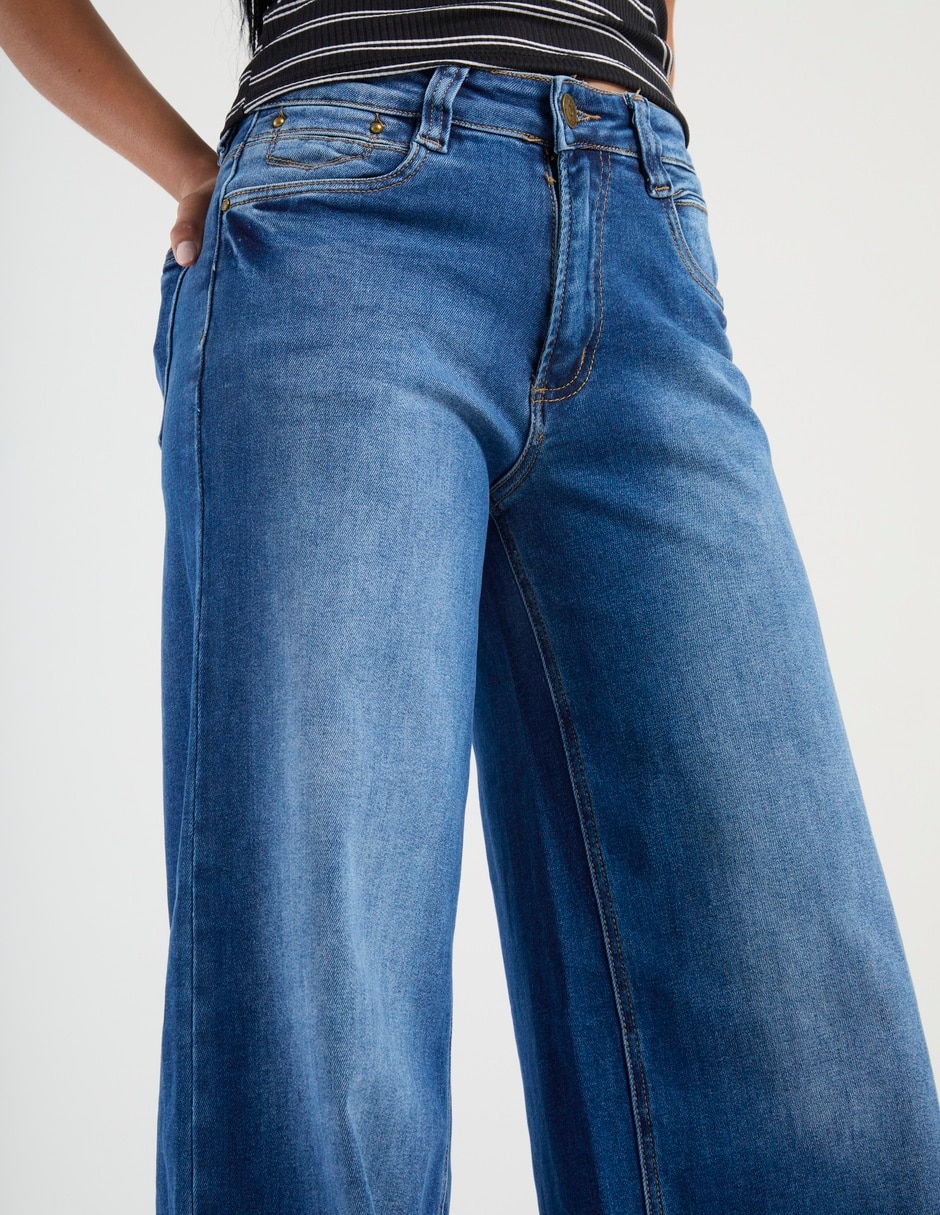 Jeans relaxed wide leg Nyd para mujer