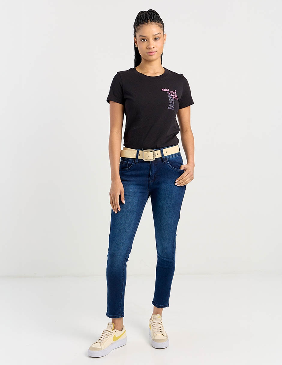 Jeans skinny Nyd para mujer