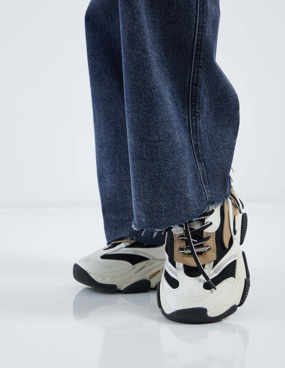 Jeans slim cintura baja Nyd para mujer